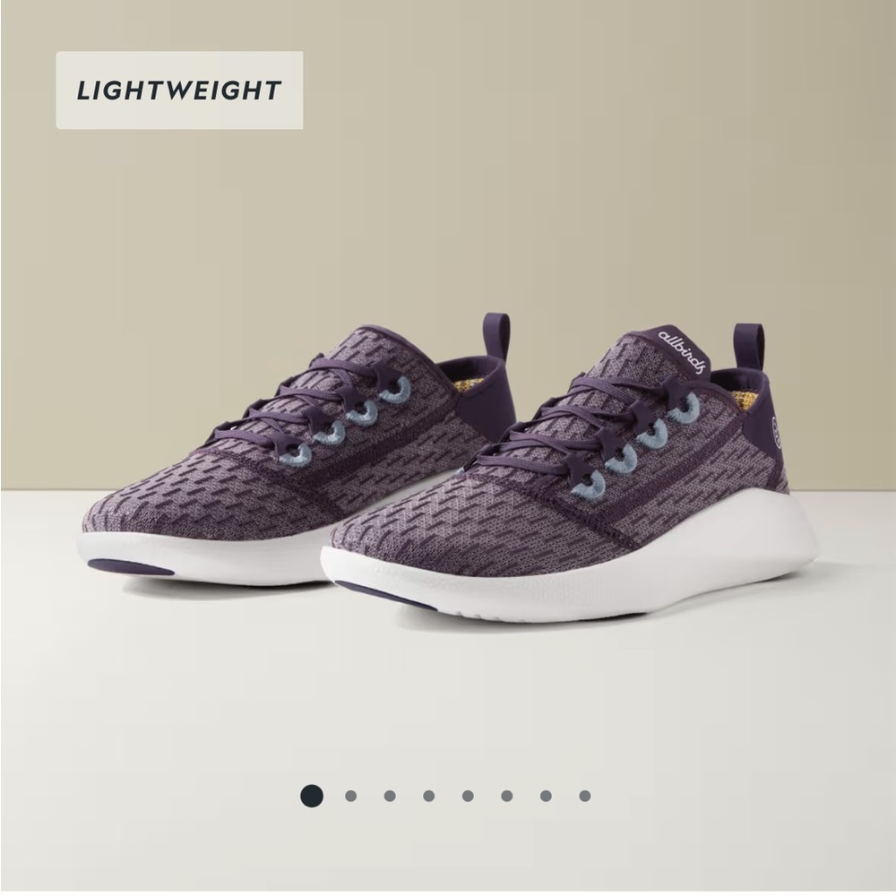Allbirds SuperLite Trainer Thunder Purple 7.5 NWB